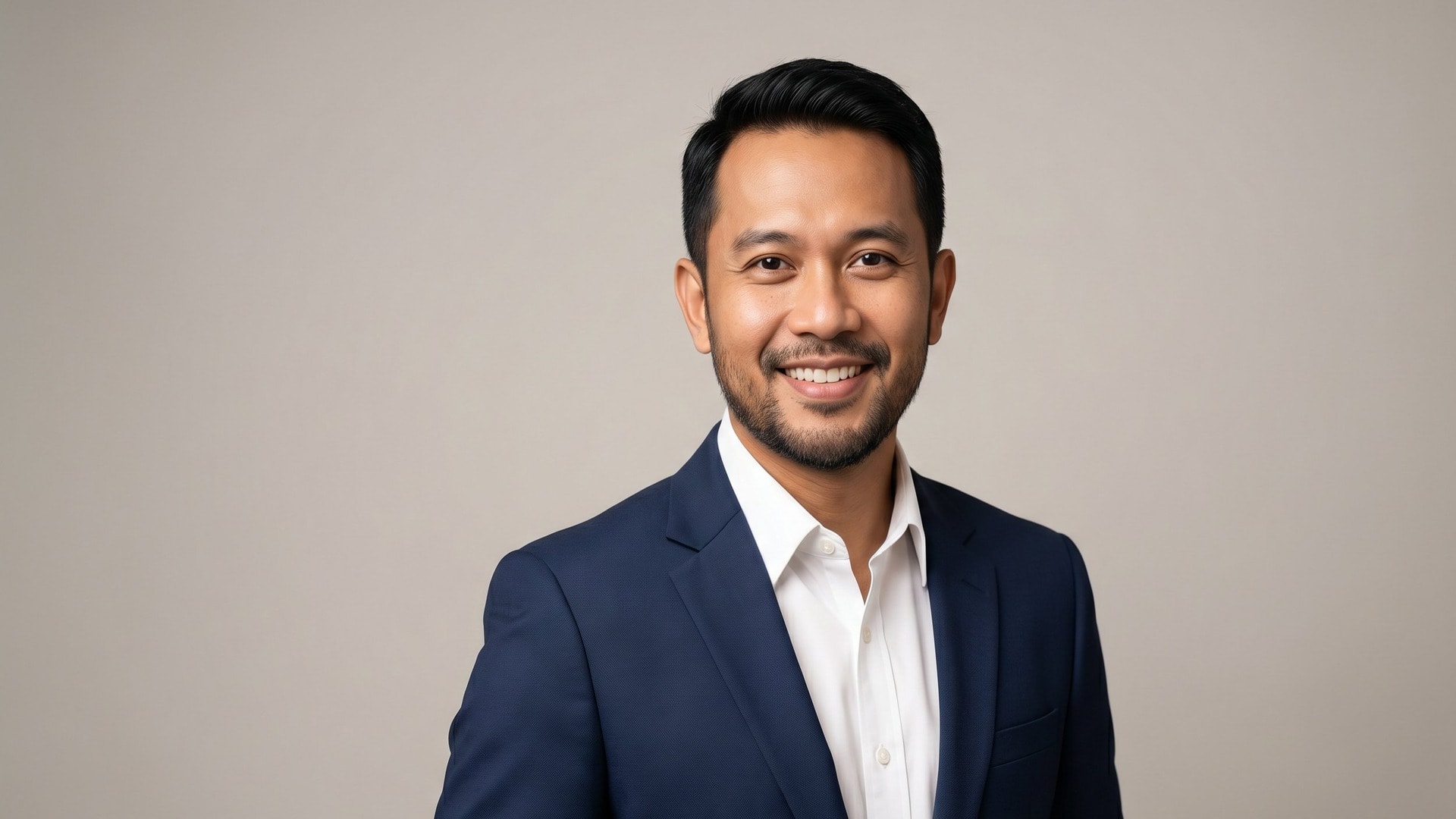 Pria Indonesia yang percaya diri
